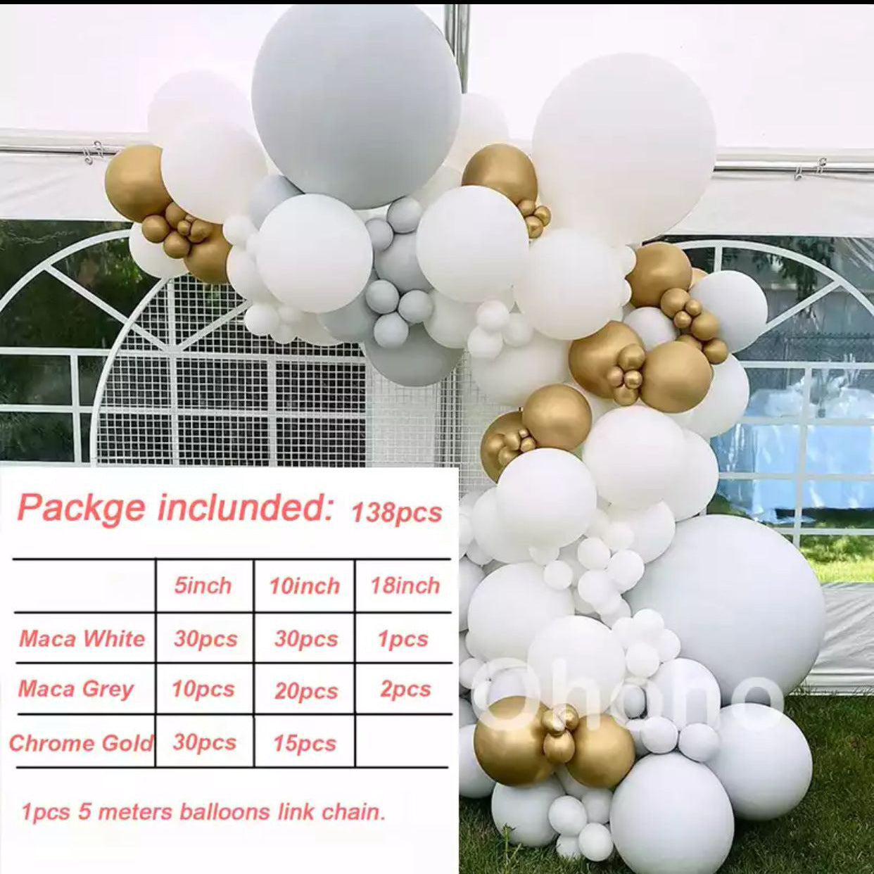 Birthday Party Wedding Party Decoration Balloon Set