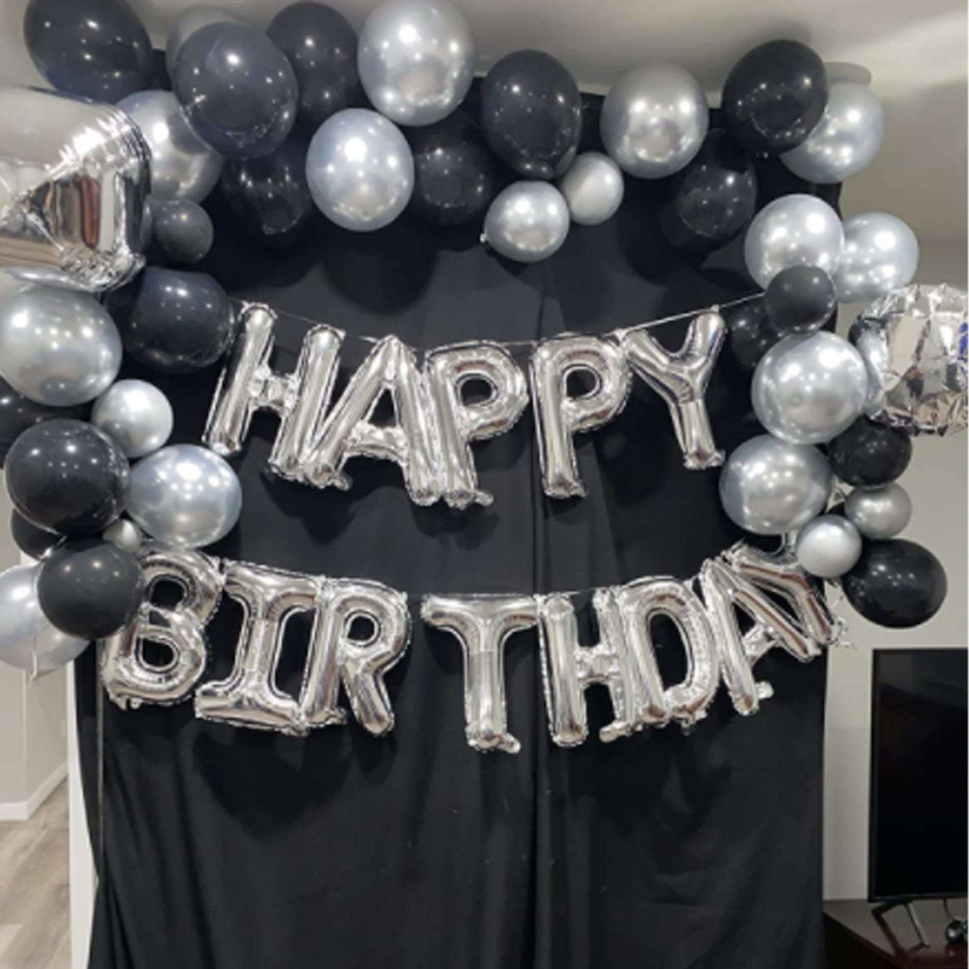 Aluminum Film Balloon Arch Set Birthday Party Party Decoration