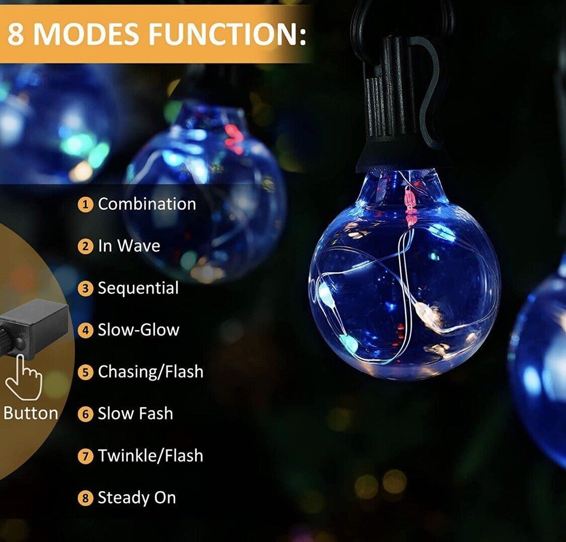 LED Multicolor String Lights Indoor/Outdoor - 35 FT